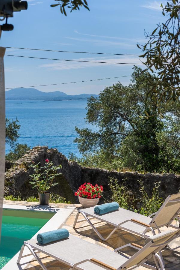 Alkinoi Seaview Villa With Private Pool By Konnect, Nisaki Nisaki  외부 사진